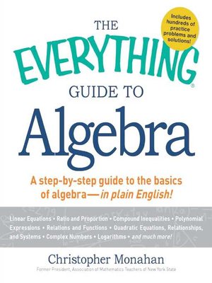 cover image of The Everything Guide to Algebra